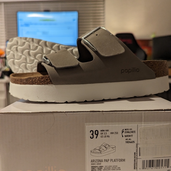 Birkenstock Arizona PlatformNubuck Leather - Picture 4 of 4